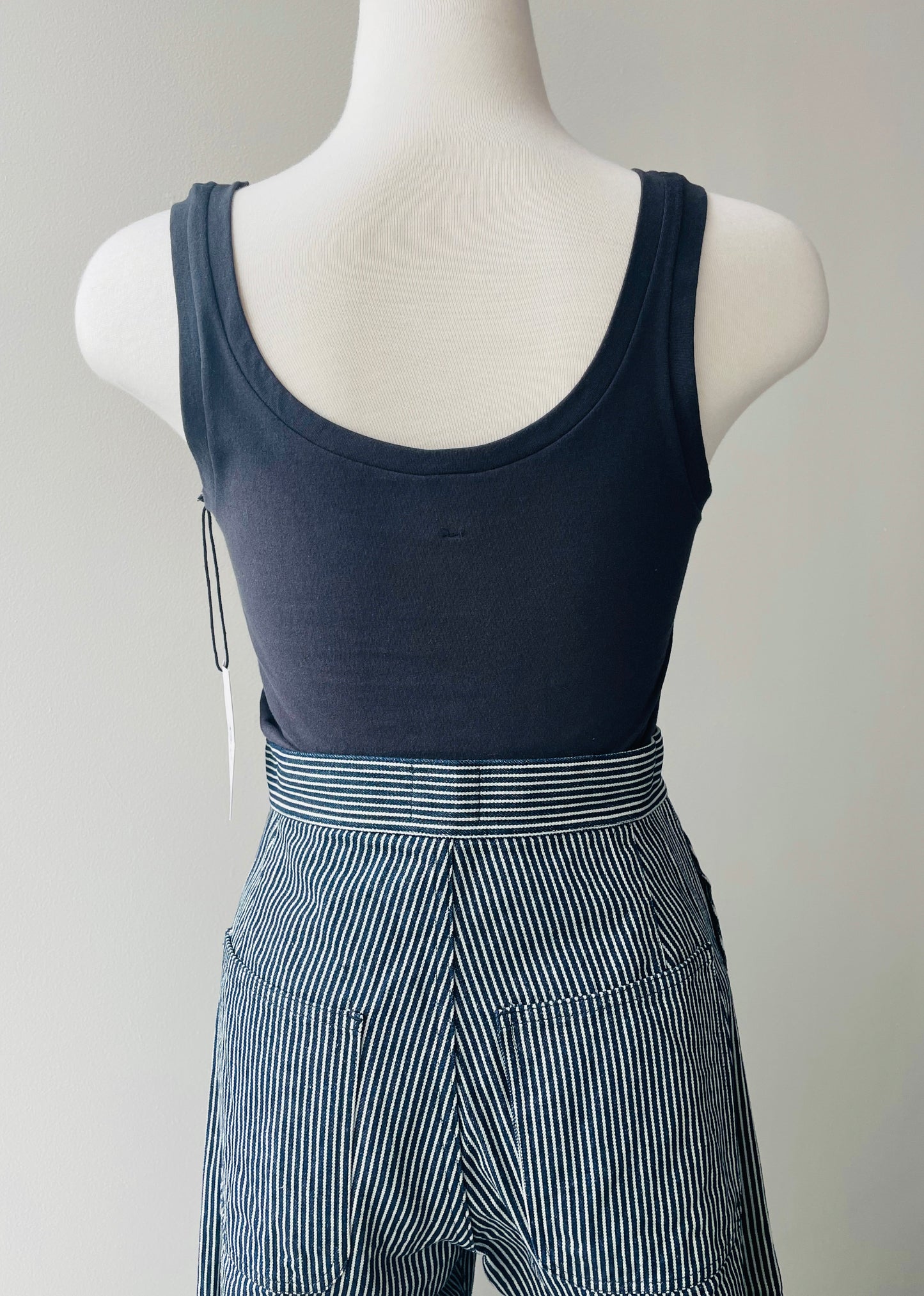 Organic Cotton Easy Tank in Graphite