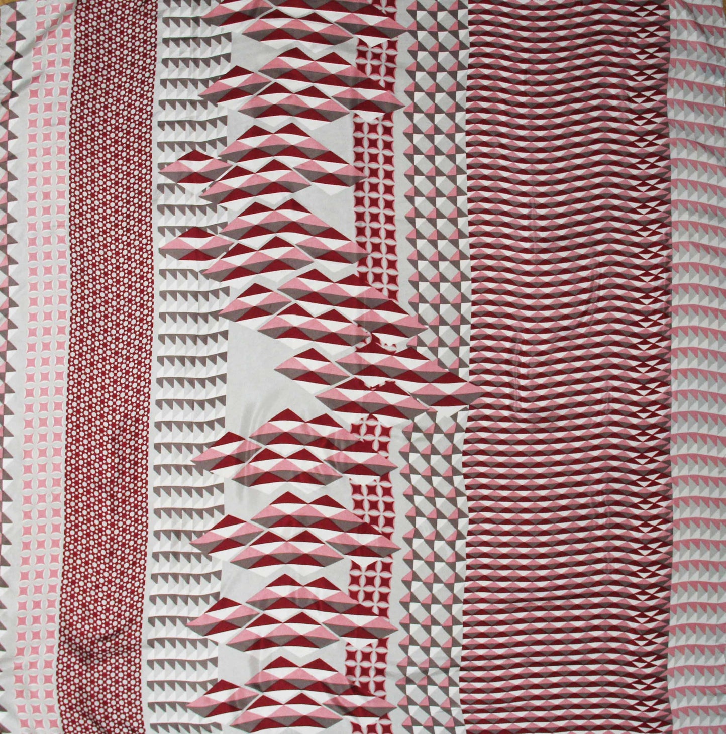Pink Metropolis Silk Square