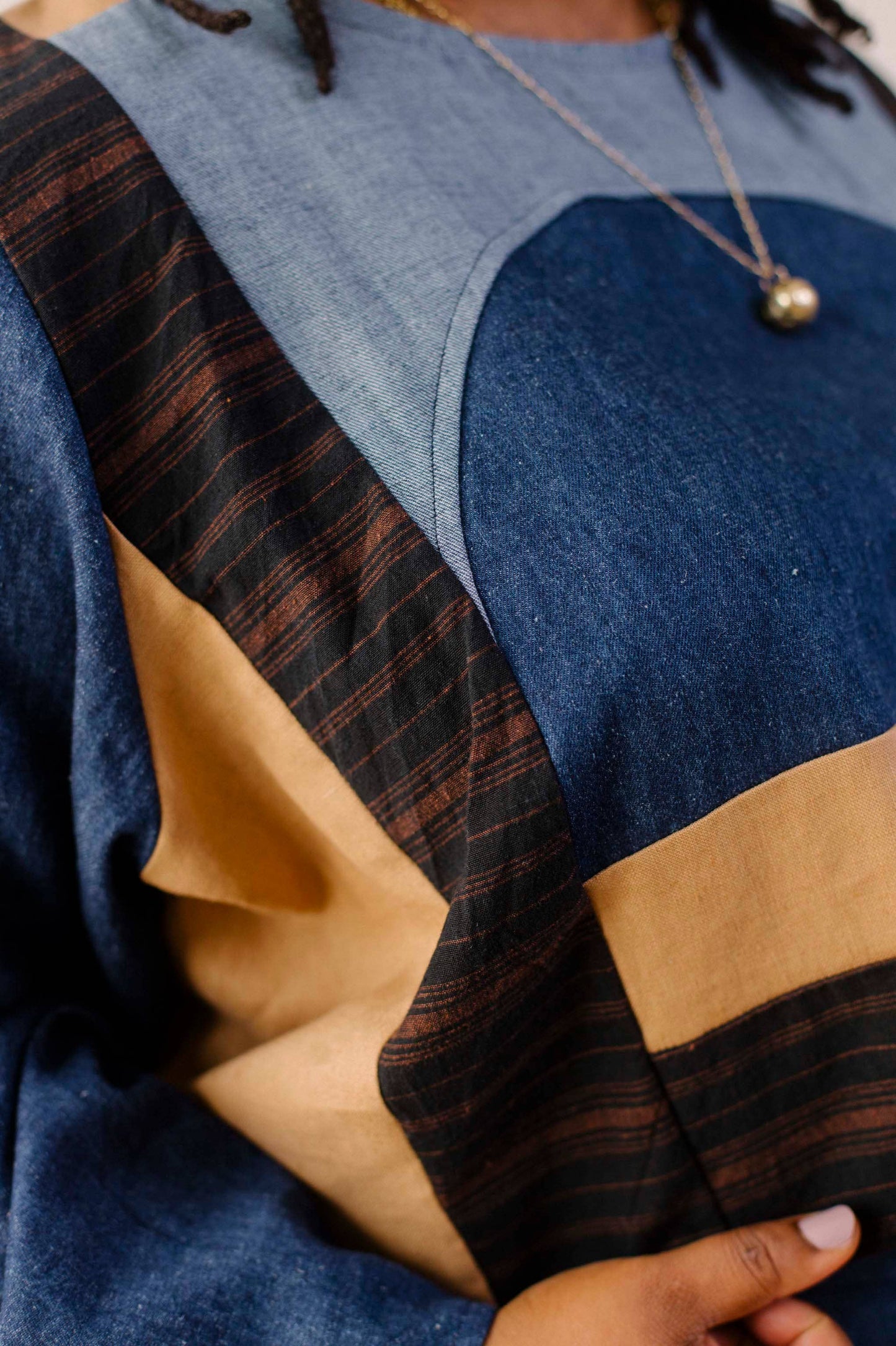 Long Sleeve Geometry Top