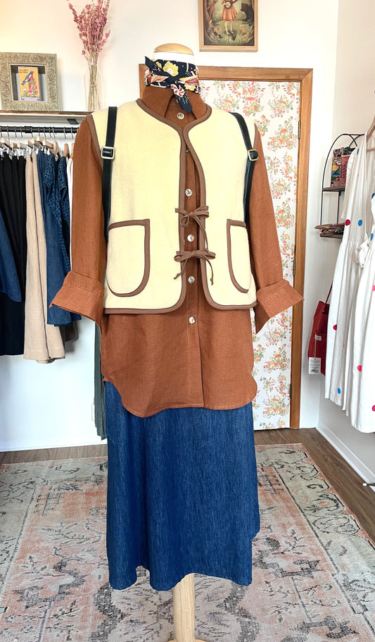 Rebecca Linen Button up Shirt