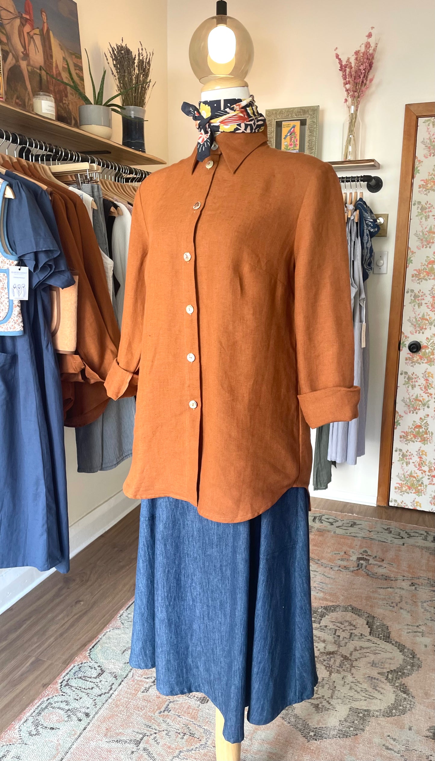 Rebecca Linen Button up Shirt
