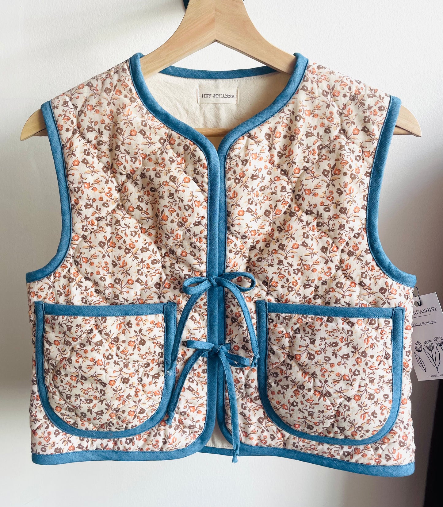 Up-cycled Quilted Vest