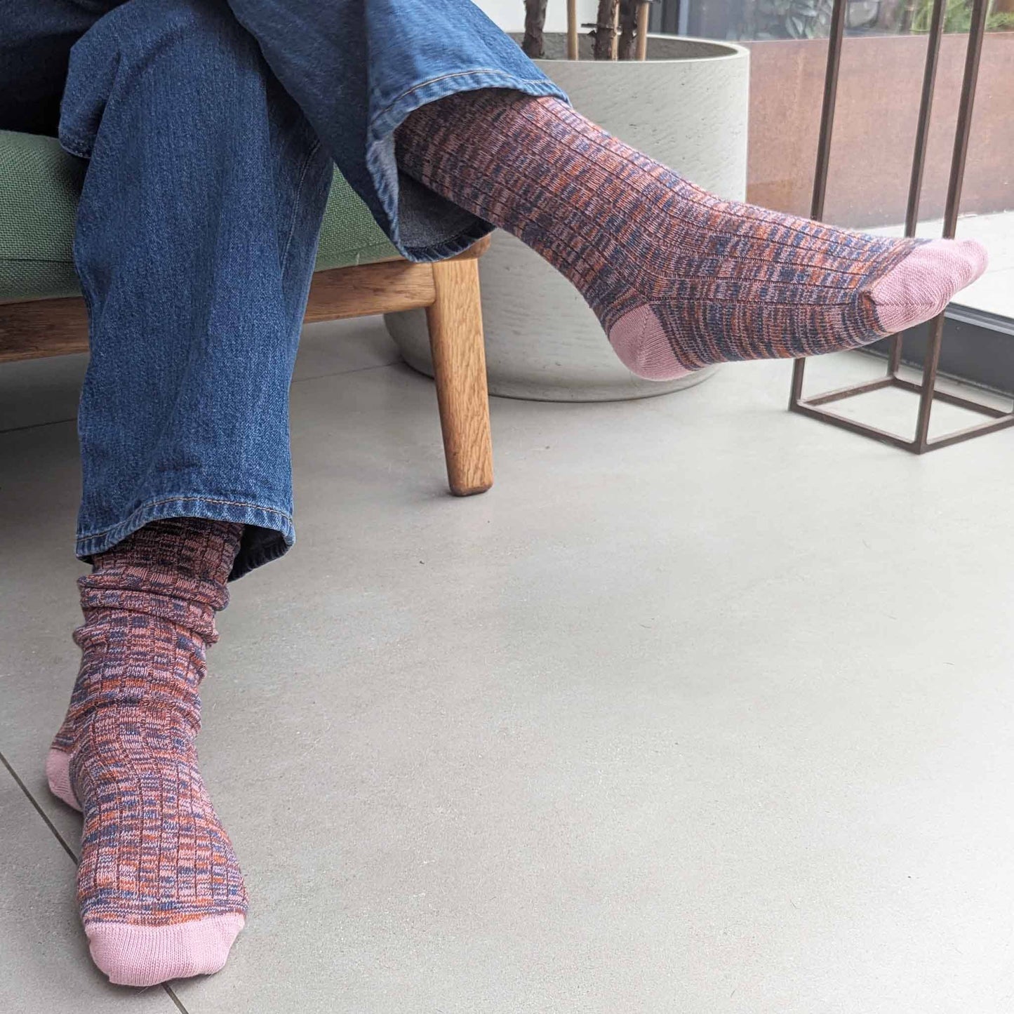 Women's Thick Organic Cotton Long Socks