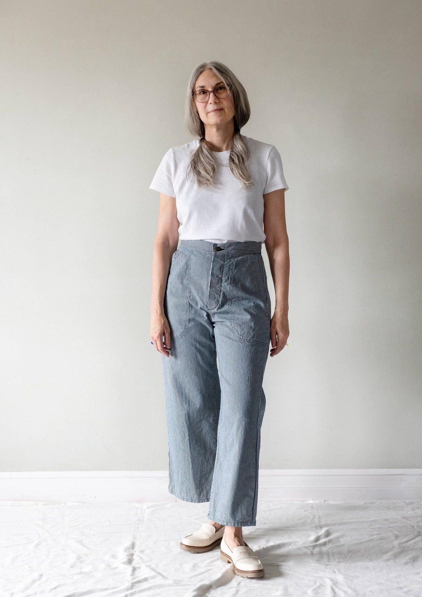 Sailor Pants Railroad Stripe
