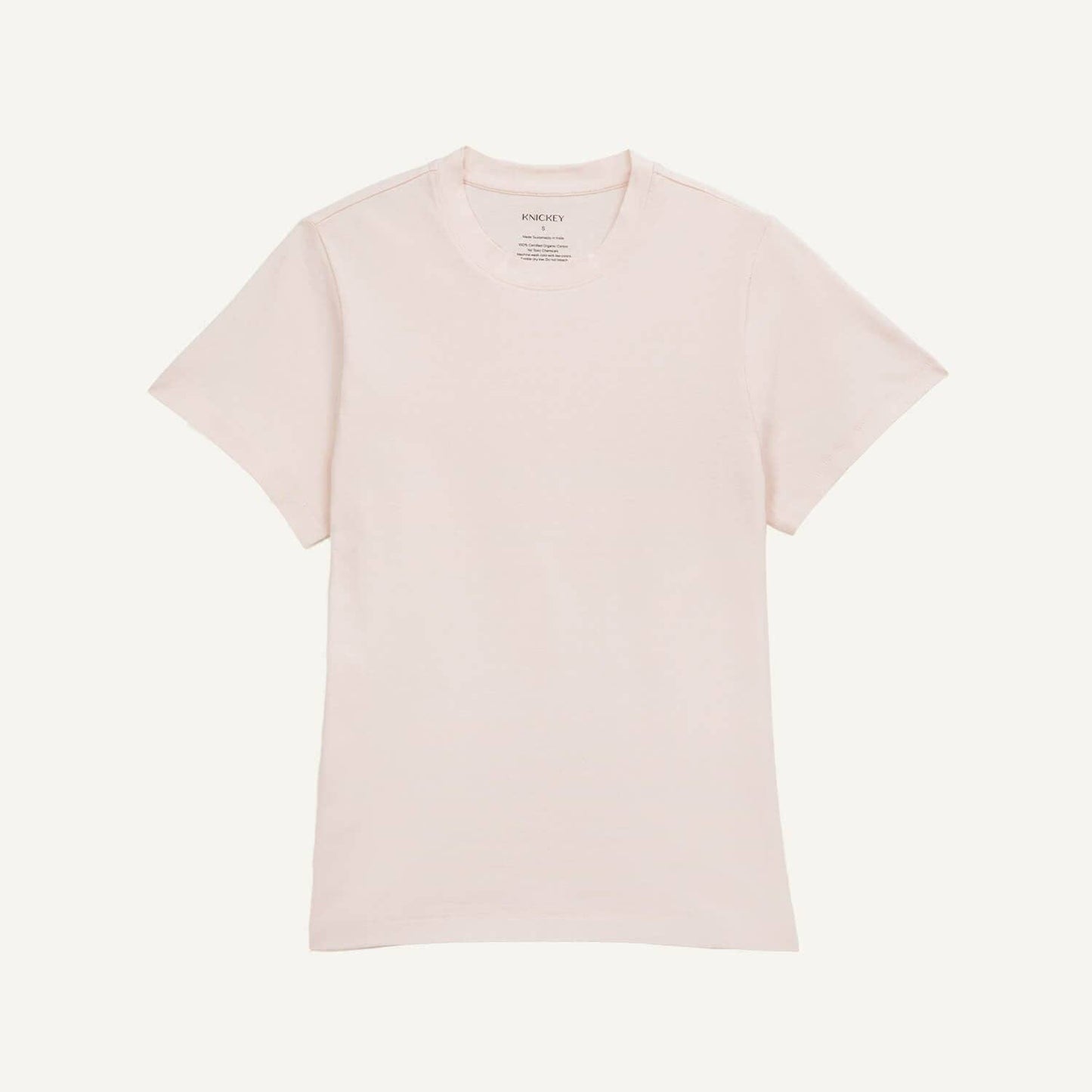 Organic Cotton Classic Tee in Pearl