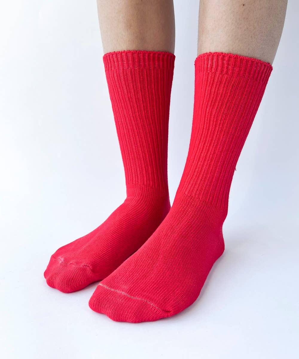 Dyed Cotton Socks